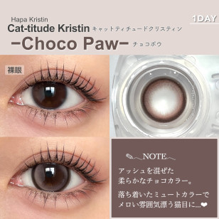 Cat-Titude Kristin 1Day — Choco Paw 日抛 10片裝